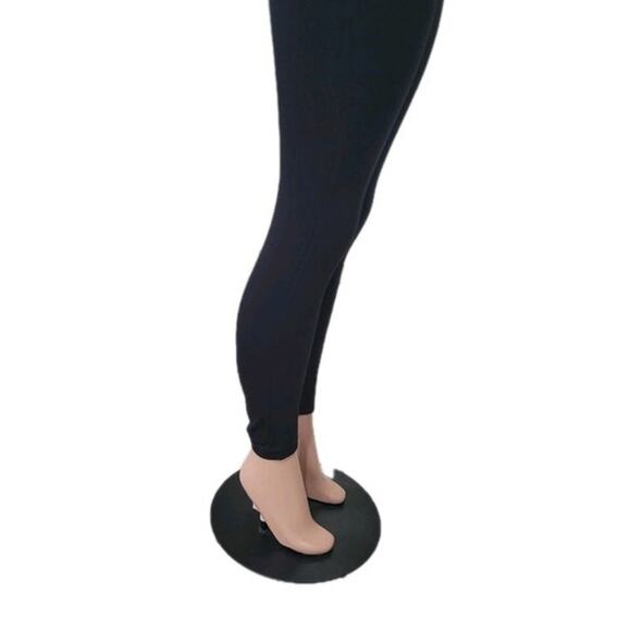SPANX High Rise Seamless Leggings Women's Size XL Black Pull on Shaping Slimming - Picture 12 of 14